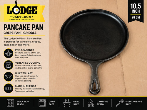 Lodge pre seasoned - cast, iron