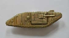 BRITISH ARMY BADGE. THE TANK