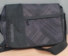Quicksilver Messenger Bag Laptop Bag Shoulder Bag Grey