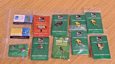 ZB36:  RSPB British Wildlife  Pin badges X 11