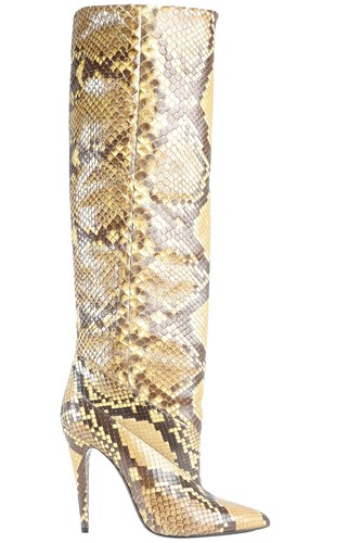 Saint laurent yellow snakeskin - saint,