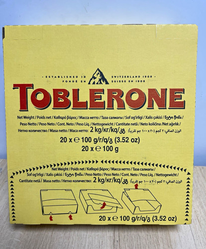 Toblerone swiss milk chocolate - swiss,