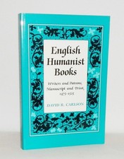 1995 ENGLISH HUMANIST BOOKS