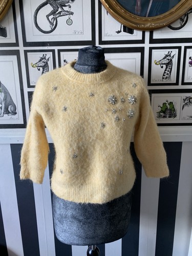 Zara wool and alpaca yellow - and,