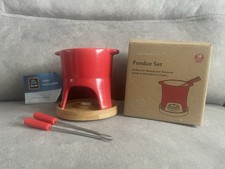 Kirkton House Red Fondue set