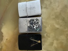 X3 Joblot Vintage Zippo