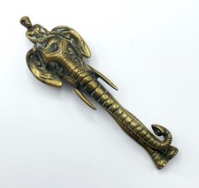 BRASS ELEPHANT DOOR KNOCKER
