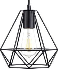 Giggi black ceiling - black, wire