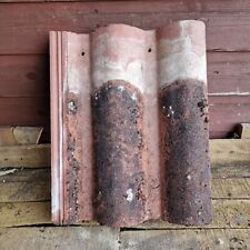30 Reclaimed Sandtoft Bold Roll Concrete Roof Tiles In Smooth Red 