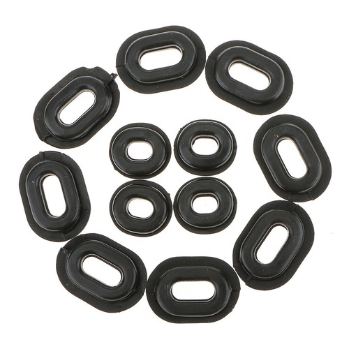 Piece rubber grommet - 12,