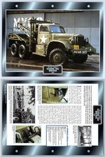 Diamond T969 Wrecker - 1942 - Miltary Vehicles - Atlas Trucks Maxi Card