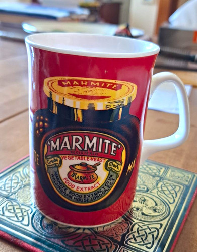 Marmite advertising ceramic - marmite,