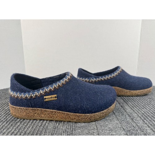 Haflinger grizzly wool - grizzly, clogs