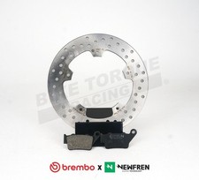 Brembo Rear Brake Disc and Newfren BT1 Pads to fit Yamaha XSR 700 2016-2018