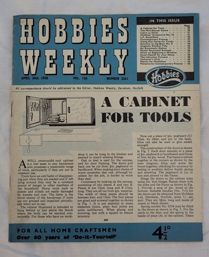 Hobbies weekly magazine april - hobbies,