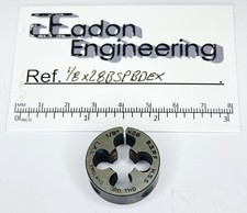 1/8" x 28tpi BSP (British Standard Pipe) Button Die, HSS. By top brands.