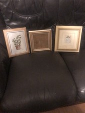 3 Lot Quality Photo Frames