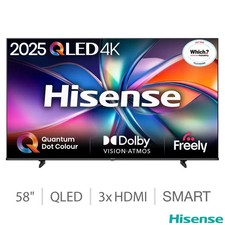 Hisense 58E7QTUK 58 Inch QLED