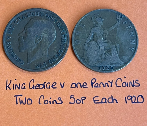 King george one - v, coin