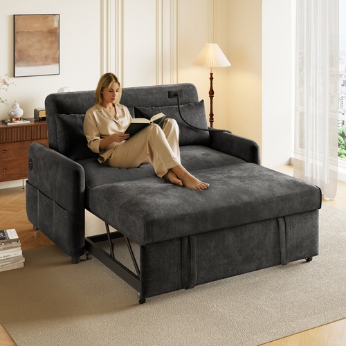 Seater double sofa bed - sofa,