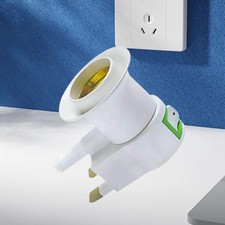 3 Pin UK Plug 13A E27 Base LED