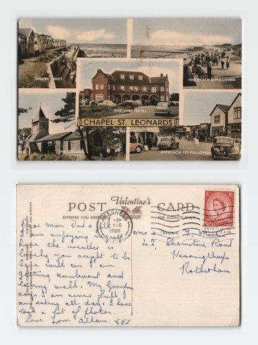 Vintage postcard chapel - postcard, st
