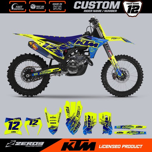 Ktm motocross graphics custom - motocross,