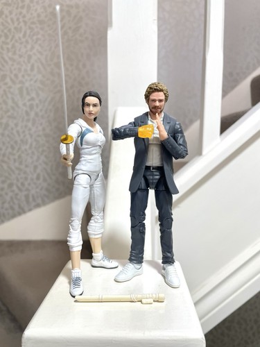 Marvel legends netflix iron - marvel,