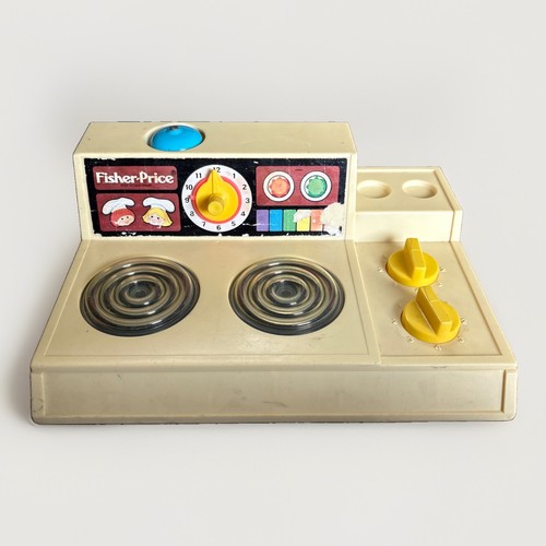 Fisher price 1978 stove top - fisher,