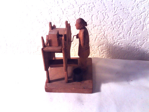 Chinese carved wooden - wooden, torture