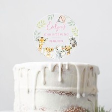 Christening Cake Topper