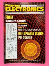 EVERYDAY ELECTRONICS - Magazine - Hi-Fi Speaker Design - Pet Scarer - May 1989