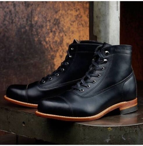 Handmade men black real - handmade,