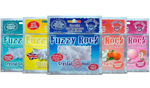 Fuzzy rock xylitol - rock,