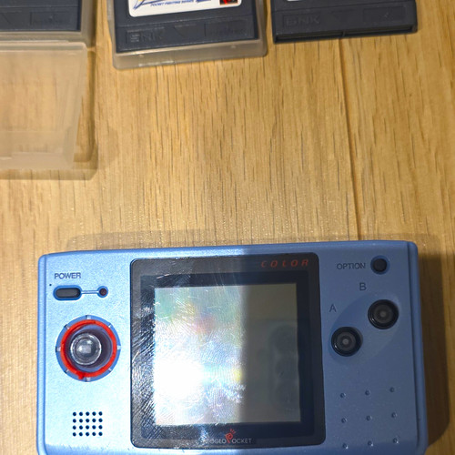 Snk neo geo pocket color - color, blue