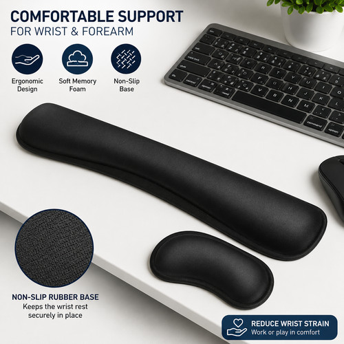 Non slip keyboard - keyboard, rest