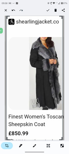 Genuine sheepskin long - sheepskin,