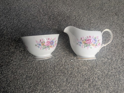 Queen anne floral half - queen,