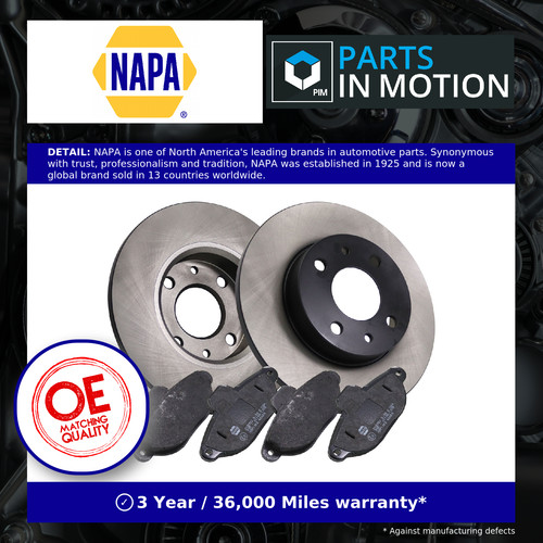 Solid brake discs and - solid, pads