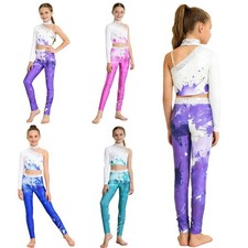 UK Girls 2 Piece Dance Outfits