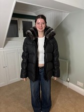 Luxury Leather Puffer Bomber