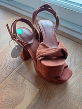 Stradivarius Shoes High Heels Size UK4 RRP £30 - NEW no box