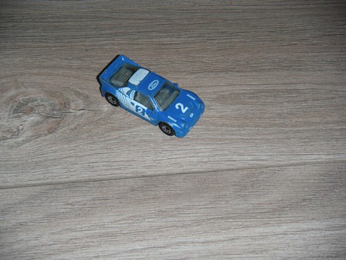 Matchbox ford rs200 blue - ford, blue/white