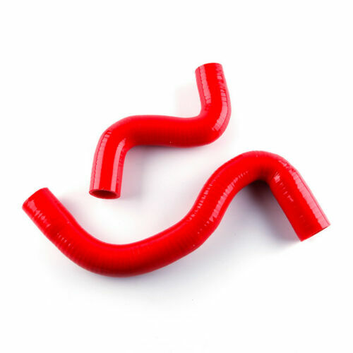 Red silicone radiator - red, hose