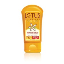 Lotus Herbals Safe Sun Skin Lightening Anti Tan Sunscreen SPF 30 PA+++ 50g