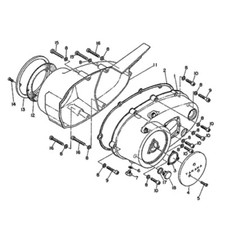 YAMAHA DS2 YDS2 250 1962-1963 full engine stainless allen screw kit 