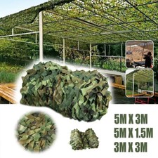4mx6M Camo Net Hunting/Shooting Camouflage Hide Army Camping Woodland Netting UK