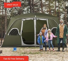 Camping Tent, Family Tent 4-8