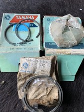 3 Yamaha Piston Rings NOS
