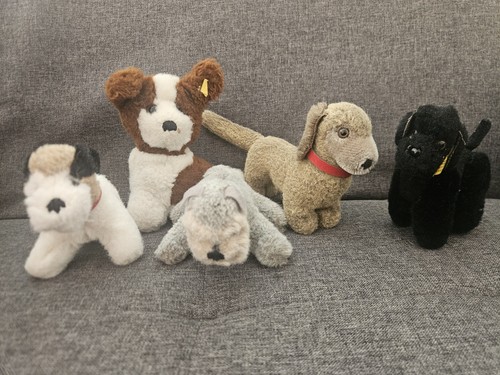 Bundle steiff dogs pieces - bundle,